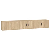 Wall-mounted TV Cabinets 3 pcs Sonoma Oak 80x34.5x40 cm 3188361