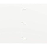 Lawn Edgings 20 pcs White 25x103 cm Cold-rolled Steel 860173