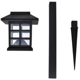 Outdoor Solar Lamp LED Light 12 pcs Spike 8.6 x 8.6 x 38 cm 41161