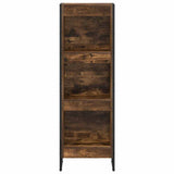Book Cabinet Smoke Oak 40 x 30 x 121 cm Engineered Wood 886368