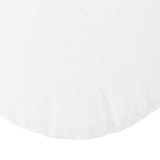 Seat Cushions 2 pcs White 80 x 29 cm Fabric 42014242