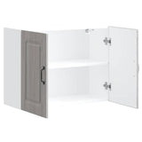 Kitchen Wall Cabinet Kalmar Grey Sonoma Engineered Wood 853593