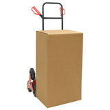 Hand Trolley Black and Red 64.5 x 49.5 x 114 cm Steel 4019019