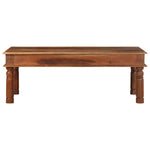 ZNTS Coffee Table 110x60x40 cm Solid Wood Acacia 4102368