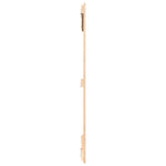 ZNTS Wall Headboard 95.5x3x110 cm Solid Wood Pine 824933