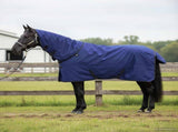 Horse Blanket Full Navy Blue 145 cm Polyester 42013124
