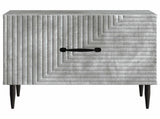 Coffee Table Concrete Grey 49 x 50 x 40 cm Engineered Wood 894968