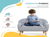Children's Armchairs Kids Armchair Toddler Chair 2 Seater Wood Frame Mini Sofa for Bedroom Playroom T3398P347635