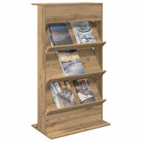 Magazine Rack Artisan Oak 70 x 41 x 126 cm Engineered Wood 899534