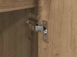 Side Cabinet Artisian Oak 79 x 36 x 75 cm Engineered Wood 886605
