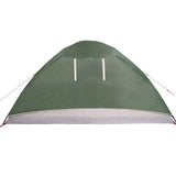 Camping Tent Dome 4-Person Green Waterproof 94719