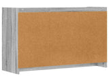 Sideboard Grey Sonoma 98.5 x 33 x 80 cm Engineered Wood 8011128