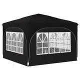 Pop-up Party Tent 290 x 290 x 245 cm Black 42019876