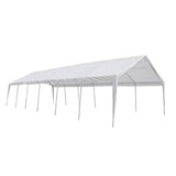 Tent Fabric without Frame White 12 x 6 m PE 41679