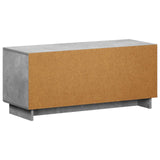 TV Stand 90 x 34.5 x 40 cm Concrete Grey Engineered Wood 8011480