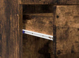 Bathroom Cabinet Set TULUM Smoked Oak 37 x 31.5 x 82 cm 880346