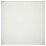 Garden Planter 2 pcs White 100 x 100 x 20 cm Cold-rolled Steel 8005025