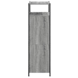 Shoe Cabinet Grey Sonoma 60x34x112 Engineered Wood 840032