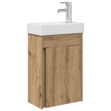 Bathroom Vanity Unit with Tap Artisan Oak 40.5 x 22.5 x 62 cm 889528