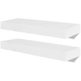 Wall Shelves 4 pcs White 40 cm 275996
