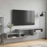 Wall-mounted TV Cabinet Wall-Mounted Grey Sonoma 8005994
