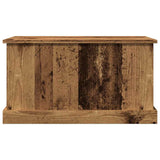 Storage Box Old Wood 70x40x38 cm Engineered Wood 857161