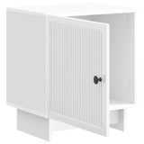 Bedside Cabinet 2 pcs High Gloss White 43 x 34.5 x 50 cm 893884