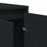 Sideboard Black 120 x 41 x 75 cm Engineered wood 3333897