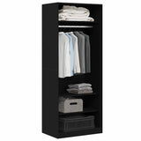 Wardrobe Artisan Oak 80 x 50 x 200 cm Engineered Wood 3378502