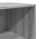 Highboard Grey Sonoma 40x41x185 cm Engineered Wood 3281671