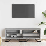 TV Cabinet Grey Sonoma 122x34x41 cm Engineered Wood 848572