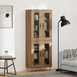 Highboard Artisan Oak 69.5 x 34 x 180 cm Engineered Wood 3403175