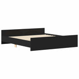 Bed Frame without Mattress Black 160x200 cm 3203762