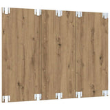 TV Cabinet Set Artisan Oak 120 x 23.5 x 90 cm Engineered Wood 875186