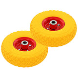 Sack Truck Wheels 4 pcs Solid PU 3.00-4 142974