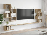 Wall-Mounted TV Shelf Sonoma Oak 160 x 15 x 94 cm 8012310