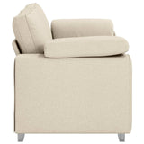 Sofa Beige 180 x 77 x 82 cm Linen 4105236