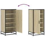 Shoe Rack Sonoma Oak 48x38x97.5 cm Engineered Wood 849200