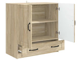 Sideboard Sonoma Oak 66 x 34.5 x 92 cm Engineered Wood 895817