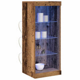 LED Sideboard Old Wood 41 x 37 x 100 cm Engineered Wood 863054
