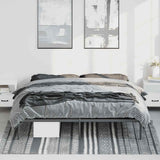 Metal Bed Frame without Mattress Black 193x203cm 350852