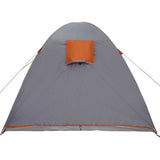Dome Tent Dome with Roof Grey and Orange 384 x 254 x 170 cm 42001013