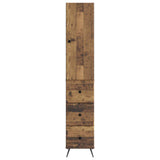 Cabinet Set 2 pcs Old Wood 34.5 x 34.5 x 90 cm Engineered Wood 3416896