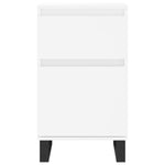 ZNTS Sideboard White 40x35x70 cm Engineered Wood 831164