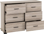 ZNTS Oliver 6 Drawer Chest 100-102-188