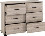 ZNTS Oliver 6 Drawer Chest 100-102-188