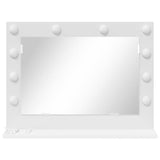 Vanity Mirror White 60 x 45 x 18 cm Glass and Engineered wood 868309