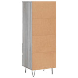 Highboard Grey Sonoma 40x36x110 cm Engineered Wood 831514