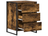 Sideboard Smoke Oak 42 x 36 x 75.5 cm Engineered Wood 886548