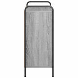 Book Cabinet 80 x 33 x 80 cm Engineered Wood Grey Sonoma 8013899